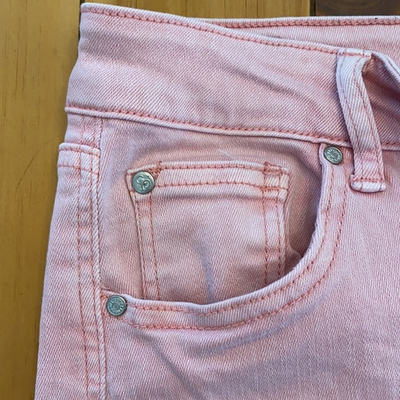 Celebrity “Pink Quartz” Pink Denim Shorts, Plus Size - Picture 5 of 11